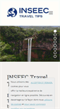 Mobile Screenshot of inseec-travel-tips.com